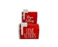 Red Mini Mailbox, Valentines Day Love Letters, Valentines Day Tier Tray Decoration, Mini Mailboxes, Red Mini Mailbox, Love Letters Mailbox