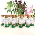 Celebration Of Life Favors, Memorial Gifts of Loss of a Loved One, Custom Message Bottle Funeral Favors, Forget Me Not Keepsakes in Bulk