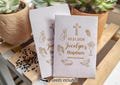 Custom Baptism Christening Seed Packet Favor/Christening Favors/Baptism Seed Packets for Guests/Baby Shower Favors/First Communion Favors