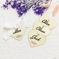 Wedding Place Names, Heart Name Tags, Valentine Gifts Tag, Wedding Place Card, Name Tags, Name Settings, Table Napkins Tag