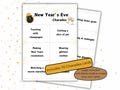 Fun New Year's Eve Charades – 70 Printable Game Cards for Parties - Ring in the New Year - Game Night Activity - Last Minute NYE Party Ideas