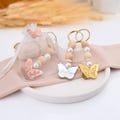 Quinceañera Keychain Favors Personalized  | Elegant Sweet 15 & Sweet 16 Gifts | Custom Mis XV Party Favors for Guests, Butterfly Favors