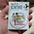 Thank You Magnet / Thanks To Guests / Personalized Gift For Guests / Opener, Mirror / Custom Fridge Magnet / 1st Birthday Favors / One