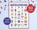MLK Bingo Cards Martin Luther King Day Games for Kids MLK Day Classroom Games MLK Day Game Mlk Activities for Kids Black History Month Games