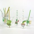 St Patricks Day Party Cups - Irish Party Favors, Plastic Disposable Cups Lids Straws, St Patty's Day Party, Pot of Gold Shamrock Leprechaun