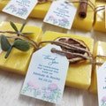 Wedding Favors for Guests, Personalized Scented Soap, Floral Soap Favors Soap Favors Wedding, Bridal Shower Soap Favors, Handmade Soaps