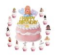 Taylor Swift Birthday Cake Topper and Cupcake Toppers Nash Bash Themed Birthday Party Decor Lover 1989 TS Happy Birthday