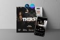 THIRSTY THURSDAY Flyer,Club Flyer, DIY Flyer Template Design, Event Flyer, Party Invitation Flyer, Stripper Party Flyer, Adult Party Flyer