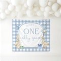 One Silly Goose Birthday Personalized Banner 1st Birthday Silly Goose Party Decor Photo Backdrop Goose Custom Banner First Birthday Ideas