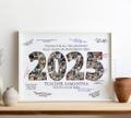 2025 graduation gift for teachers, Graduation Gift professor, Graduate class 2025 photo collage, End of School Year, Senior High Grade