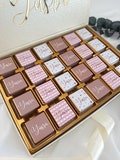 Customized Baby Chocolate in Premium Box, Baby Favors, Baby Girl Chocolate, Baby Boy Chocolate, Baby Gift Chocolate, Baby Shower