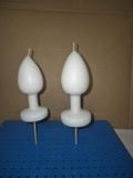 Butt plug joke candle x 2
