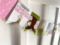 A Charlie Brown Valentine book page banner Valentine’s Day holiday decor decoration garland