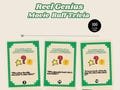 Reel Genius Ultimate Movie Buff Trivia Game | 100 Printable Questions | Family & Friends Party Game