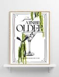 A Tini bit older Martini themed Welcome Sign Editable & Printable Party Decor