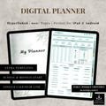 Digital Planner, iPad & Android Planner, GoodNotes Planner, Digital Calendar, Daily, Weekly, Monthly Journal, 2025 Planner, Google Calendar
