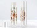 Personalized I can Bearly Wait Baby Shower Lip Balm Labels:  Burgundy