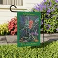 Vintage Botanical Garden Banner , Spring Garden Decoration, Welcome outdoor flag home decor, Housewarming Gift, Grandma gift, gift for mom