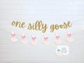 One Silly Goose Birthday | 1st Birthday Silly Goose Banner | 1st Birthday Decorations
