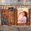 Western graduation party invitation template cowgirl graduation party invite editable graduation party invitation graduation invitations