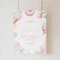Editable Sweet Birthday Welcome Sign Template, Sweet One Birthday Digital Welcome Signage, Candy Birthday Girl Candy-001