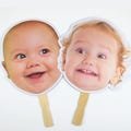Big Face on a Stick, Big Face Cut Out, Head on a stick. Custom Fat Head - 4 sizes