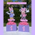 Minnie Mouse, Daisy Duck, Minnie and Daisy party Decorations, Minnie Mouse centerpiece, Daisy Duck centerpiece, Minnie and Daisy party favor