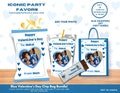 Blue Valentine's Day Chip Bag Bundle/ Valentines Theme Party Favors/ Boy Valentine's Day Treats