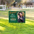 College Graduation Sign, Class of 2025, with H-Stake - Graduate Yard Sign - Graduation - High School Grad