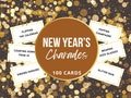 New Years Charades, New Years Charades Game Cards, New Years Eve game, New Years Eve party, NYE party games, Printable party games