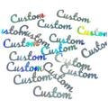 Custom Name Confetti, Custom Party Decor, Personalized Confetti, party, birthday, wedding