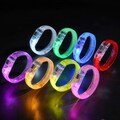 10/20/30/50 Pcs LED Glow Bracelets - Glow-in-the-Dark Party Supplies, Neon Light-Up Wristbands for Weddings, Festivals, Birthdays & Events