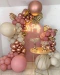 Pink Balloon arch Garland Kit- 132 pieces. boho pink, retr pink, balloon arch kit, birthday balloons, hen party, baby shower, party supplies
