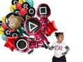 18pc Doll Game Latex foil balloons happy birthday Party supplies baby shower boy girl theme celebration gift decoration centerpiece