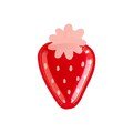 Strawberry Shaped Paper Plates (8 ct.)
