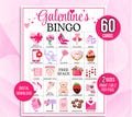 Galentine's Bingo, 60 Galentine's Day Bingo Cards, Galentine's Bingo Cards, Galentine's Party Game, Galentine's Game, Galentine's Activity