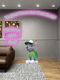 Digital Rocky from Paw Patrol Cut Out Photo Prop and Birthday Decor! Life Size and Place on ANY WALL for Photo Opportunity!