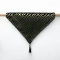 Custom Table Runner, Greek Key Pattern, Velvet Table Runner, Table Runner, Modern Table Runner, Runner Rug, 23 Different Colors