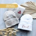 personalized hat for the bachelorette party | bridal party accessories | beanie with name | bachelorette party team bride | with heart