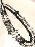 Raiders fan lei, lei for football fan, raiders