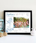 Ski Bachelorette Photo Mat Template, Bachelorette Party Keepsake 8x10, Print and Frame, Party Bachelorette 4x6 DIY Photo Keepsake, Download