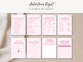 Galentine's Party Games, Galentines Games. Valentines Day Games, Valentines Game, Galantines Printable Game, Valentines Games Printable x 8