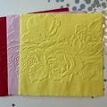 Rose Napkin ~ Embossed Paper Napkin ~ Wedding ~ Anniversary ~ Birthday ~ Shower ~ Flower ~ Beverage ~ Luncheon