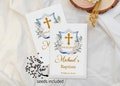 Custom Baptism Seed Packets/First Communion Favors/Custom Christening Favors/Grow in Faith/Baptism Favor for Boy/Baby Shower Gifts