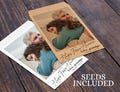 Custom Seed Packets Favors/Memorial Favors with Photo/Custom Wildflower Seed Packets/Seed Envelopes/Memorial Seed Packets/Seeds for Memorial