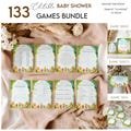 Winnie-the-pooh Printable Baby Shower Games and Game Signs Bundle, Editable Template, Printable Games, Instant Access on Canva #CCWinnie