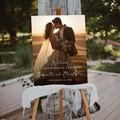 Photo Wedding Welcome Sign, Modern Wedding Rehearsal Sign Decoration, Boho Rehearsal Dinner Sign, Minimalist Engagement Party Sign, Bohemian