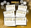 New Years Eve Game, Drink If Game, Printable New Year's Eve Game, New Years Eve Games , New Year's Eve Party Ideas, Adult Drinking Game, DIY