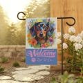 Customized Dachshund Spring Garden Banner, Mother's Day Gift for Dachshund Parents & Grandma, Housewarming Gift, Mother's Day Gift
