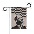 MLK Day Flag, MLK Garden Flag, Dr. King Garden Flag, Martin Luther King Jr Flag, Lawn Sign, Garden Flag (NOTE: Flag only. Pole not included)